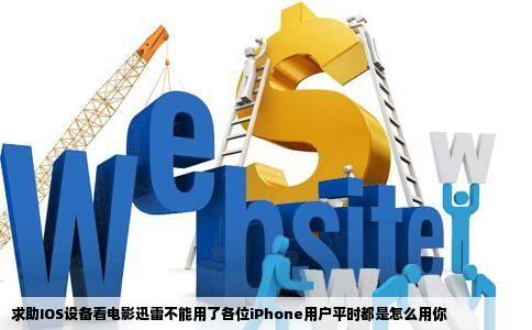 求助IOS设备看电影迅雷不能用了各位iPhone用户平时都是怎么用你