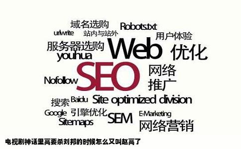 电视剧神话里高要杀刘邦的时候怎么又叫赵高了