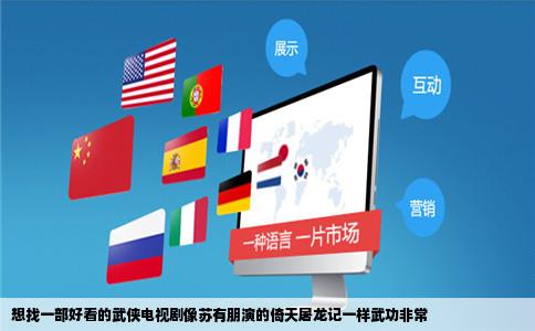 想找一部好看的武侠电视剧像苏有朋演的倚天屠龙记一样武功非常