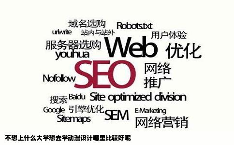 不想上什么大学想去学动漫设计哪里比较好呢