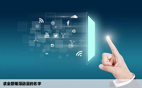 求全部催泪动漫的名字