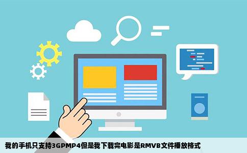 我的手机只支持3GPMP4但是我下载完电影是RMVB文件播放格式