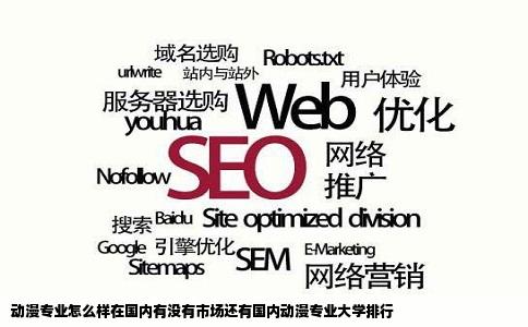 动漫专业怎么样在国内有没有市场还有国内动漫专业大学排行