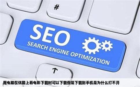 用电脑在优酷上看电影下载时可以下载但是下载到手机是为什么打不开