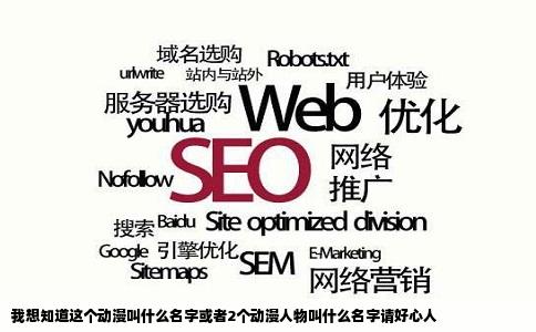 我想知道这个动漫叫什么名字或者2个动漫人物叫什么名字请好心人