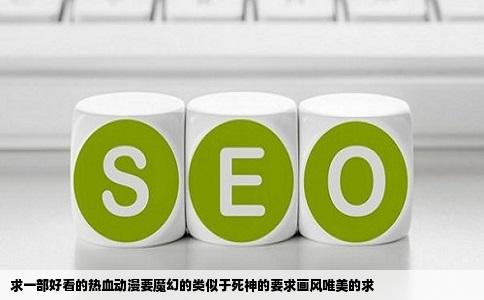 求一部好看的热血动漫要魔幻的类似于死神的要求画风唯美的求