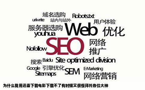 为什么我用迅雷下载电影下载不了有时候又很慢拜托各位大神